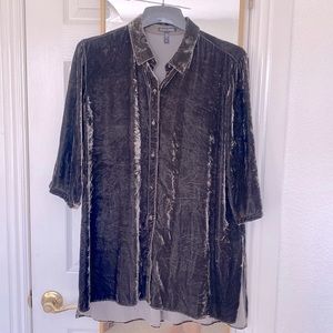 Eileen Fisher velvet tunic